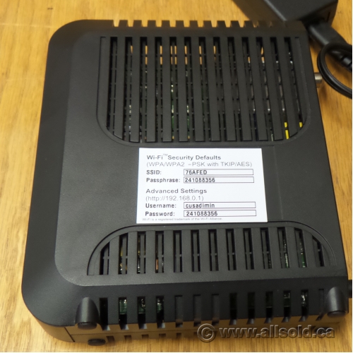 Cisco Model DPC3825 8x4 DOCSIS 3.0 MODEM ROUTER Residential - Foto 10